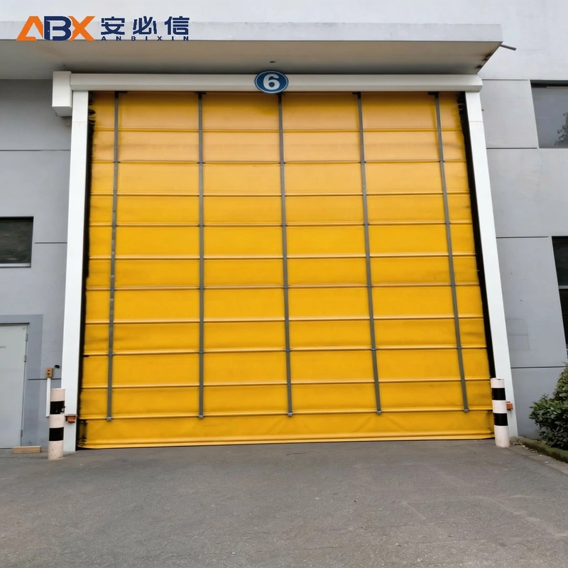 忻州背带堆积门项目案例｜安必信工业门厂家